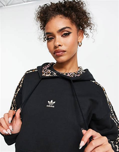 adidas Women's Animal Print Hoodies & Sweatshirts 